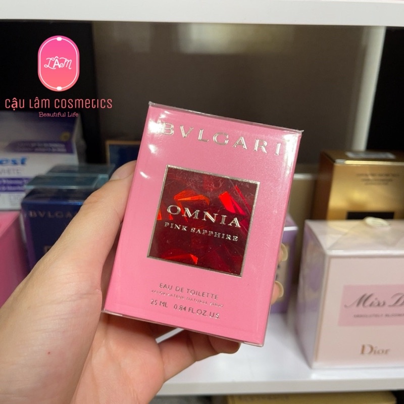 Nước Hoa BVLGARI OM NIA PINK SAPPHIRE 25ml