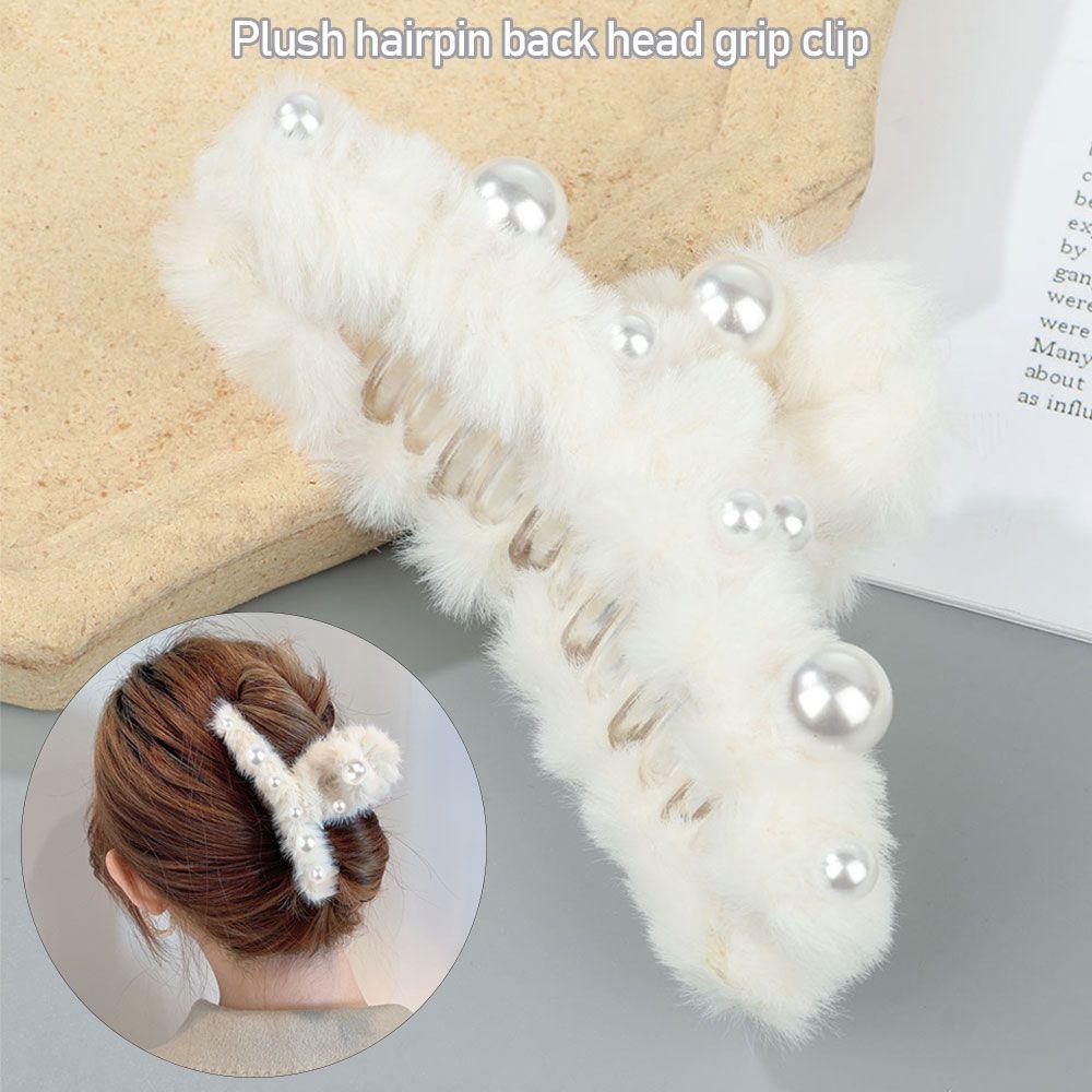 MELODG Kẹp Tóc Acrylic Thanh Lịch Thời Trang Thu Đông