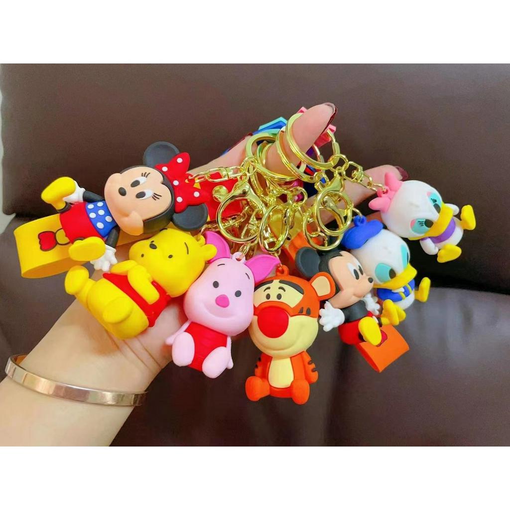 Móc Khóa Hình Chuột Mickey / Minnie Dễ Thương