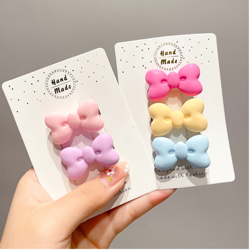 Kẹp Tóc Hình Trái Tim Dễ Thương Phong Cách Hàn Quốc