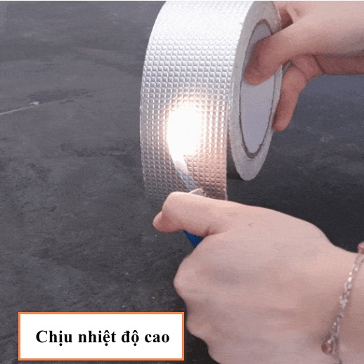Băng Keo Chống Thấm Tráng Nhôm Chịu Nhiệt Siêu Bền