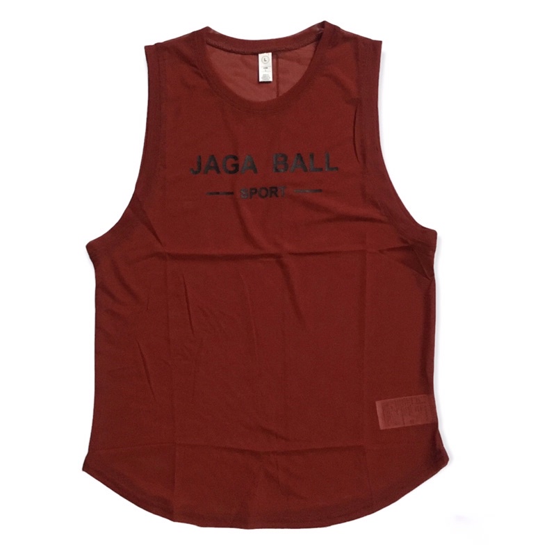 Áo tank lưới sát nách Jaga Ball thể thao tập gym yoga nữ co giãn 4 chiều
