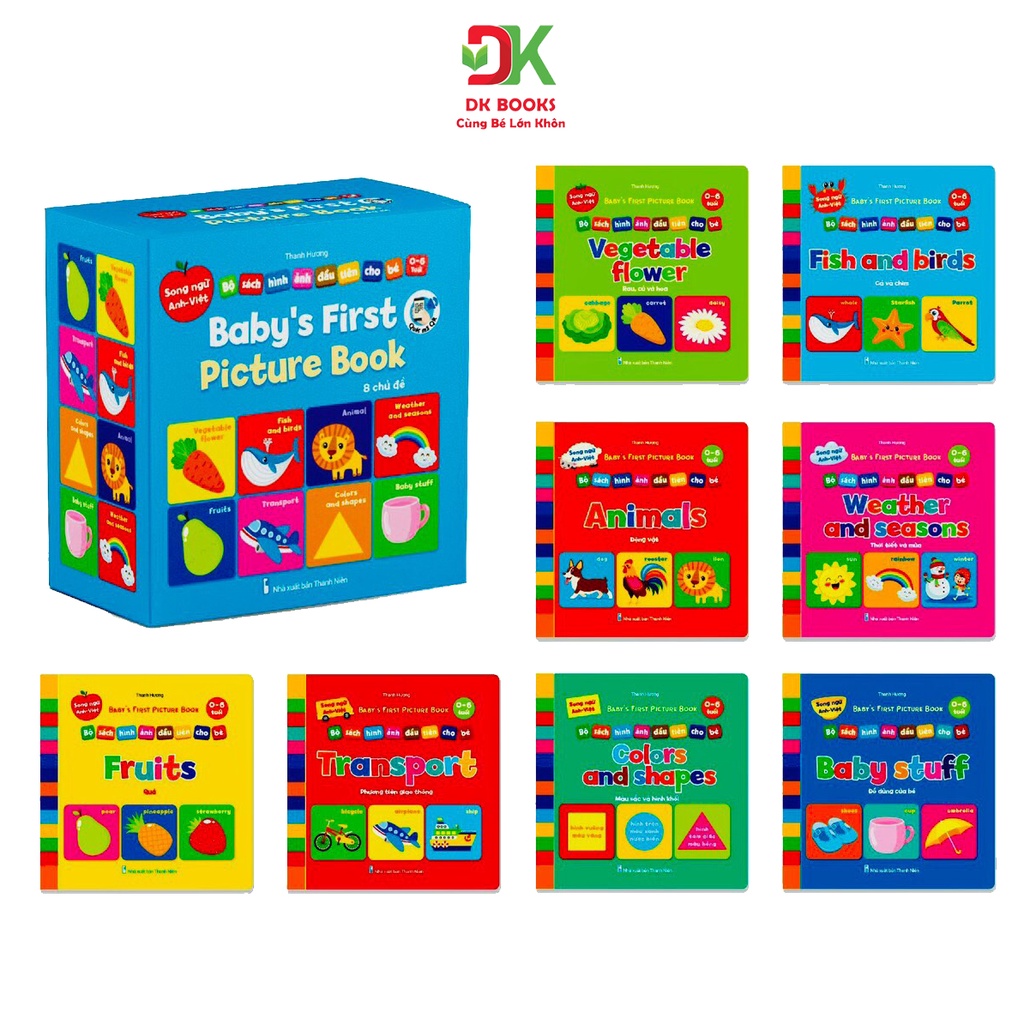 Sách - Thư viện hình ảnh đầu tiên Baby's First Picture Book