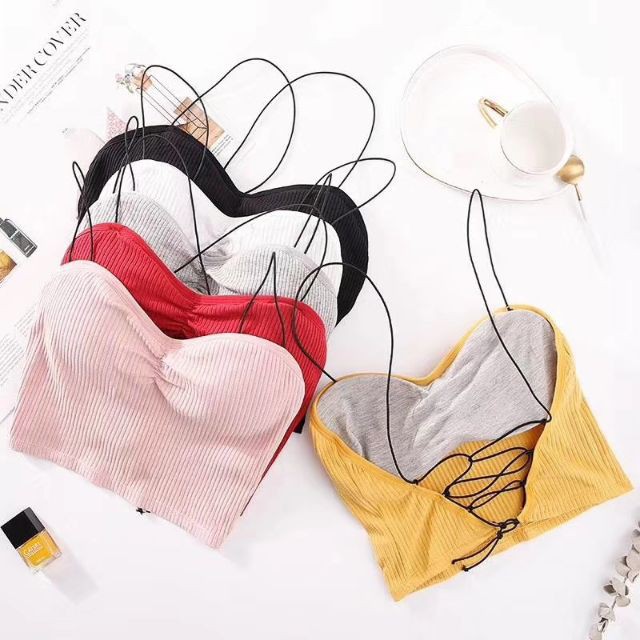 (BAO GIÁ TOÀN QUỐC) Bra gân dây mảnh hở lưng sexy 1813