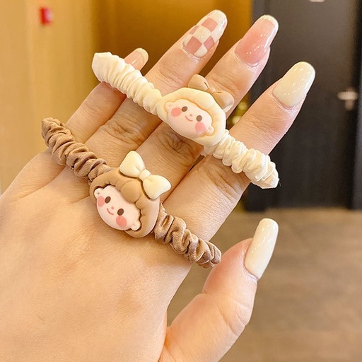 Dây cột, buộc tóc Scrunchies phong cách hàn quốc cô gái nhỏ xinh xinh