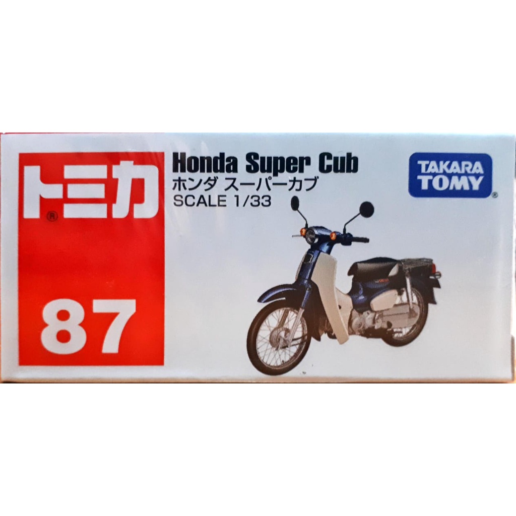 Miếng Dán Trang Trí Xe Honda Super Cub 87 Phiên Bản Đầu Tiên Tomica