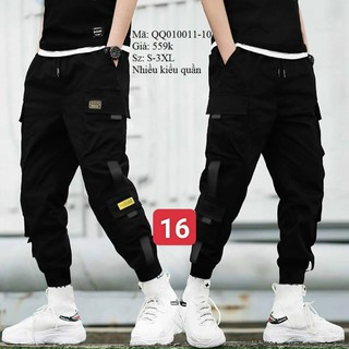 (TOP BÁN CHẠY) 5 Mẫu Quần jogger KAKI nam túi hộp thời trang phong cách Hàn Quốc.