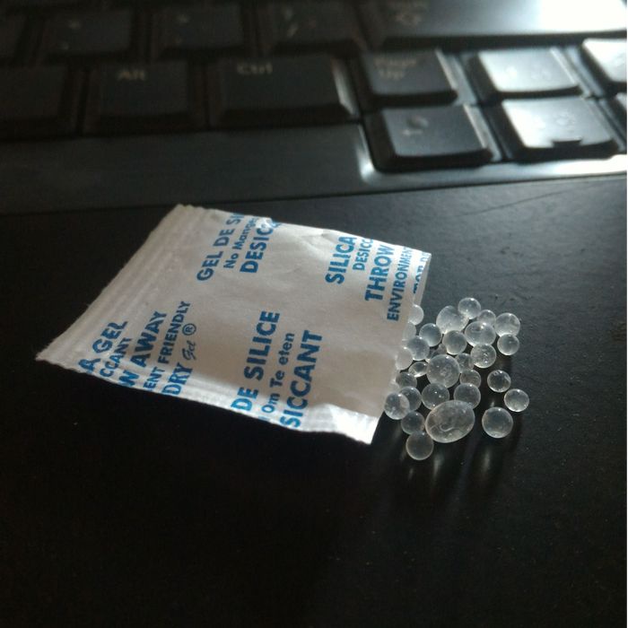 Bộ 100 miếng silica gel trắng mới 1gram