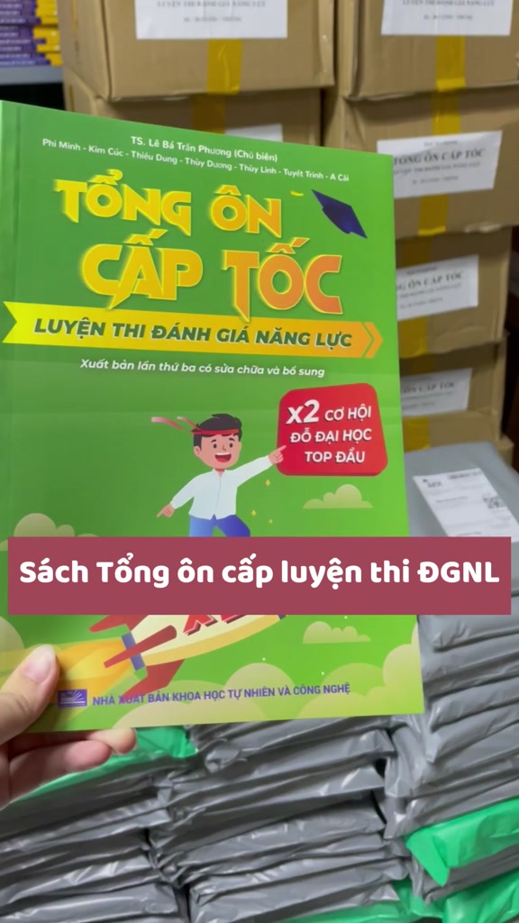 [HSA 2025] Sách Tổng ôn cấp tốc luyện thi Đánh giá năng lực - ĐHQG HN - HOCMAI | BigBuy360 - bigbuy360.vn