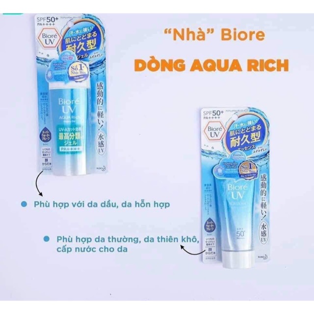 Kem chống nắng biore