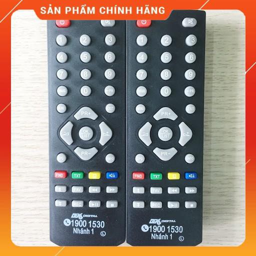 Remote điều khiển đầu thu VTC kỹ thuật số + pin dailyphukien