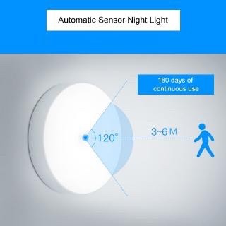 Đèn LED Cảm Biến Chuyển Động Ánh Sáng Trắng Ấm Sử Dụng Pin Có Thể Sạc Lại Cho Tủ Quần Áo Cầu Thang Phòng Tắm Hành Lang