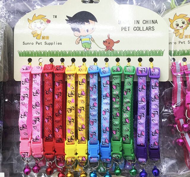 Vòng cổ 2 lớp cho chó mèo