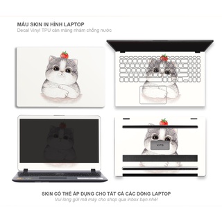  Dán Skin Laptop 3D (hình ảnh có thể được tự chọn in theo hình của khách hàng yêu cầu)