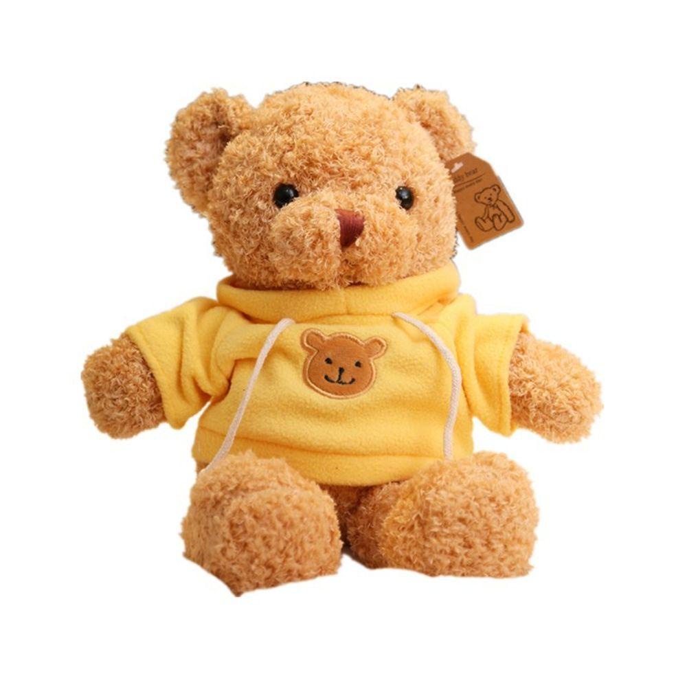 DARNELL Đồ chơi nhồi bông Hình Gấu Mặc Áo Sweater Nhiều Màu Mềm Mại Dễ Thương