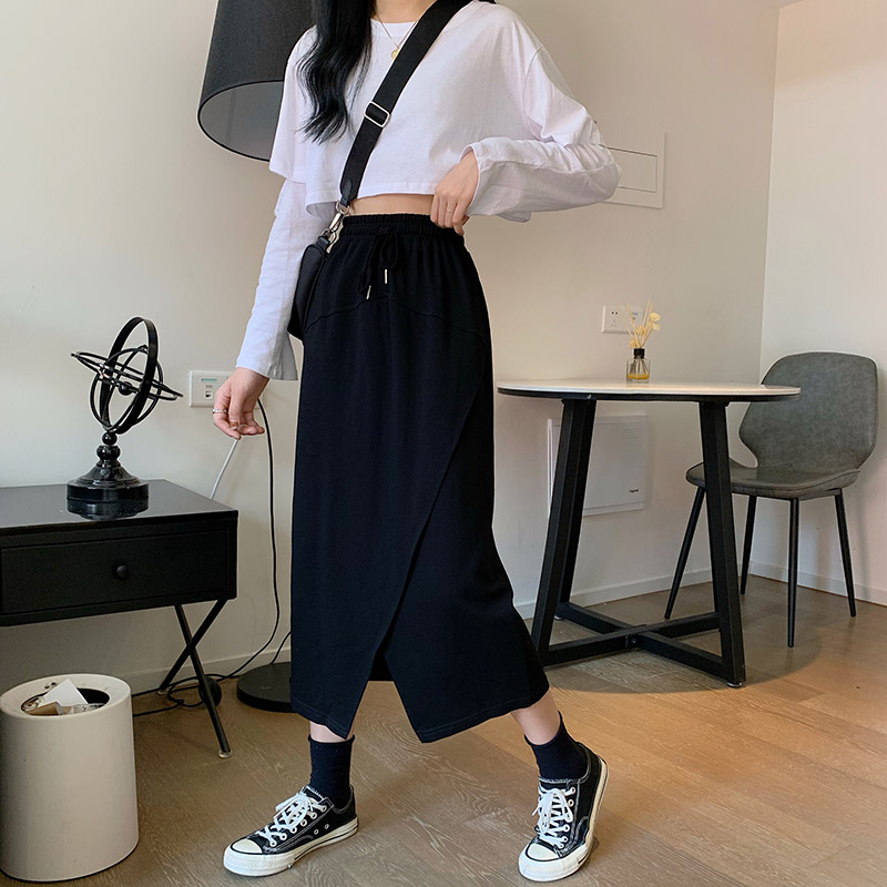 Chân Váy Dài Xẻ Tà Form Rộng Thời Trang Cho Nữ | BigBuy360 - bigbuy360.vn