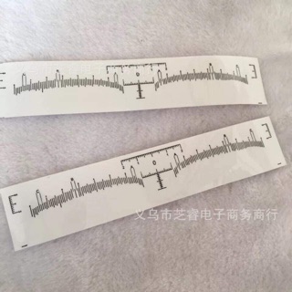 Thước đo ,dán ,vẽ lông mày (10 cái)