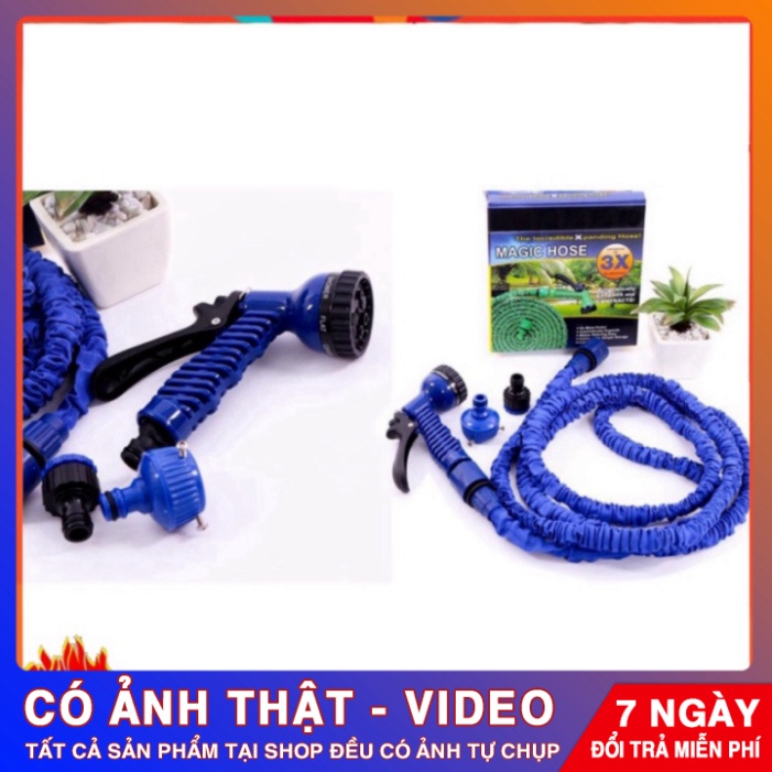 Vòi Xịt Nước Giãn Nở Thông Minh 15M MAGIC HOSE 💖 - MTX Mart