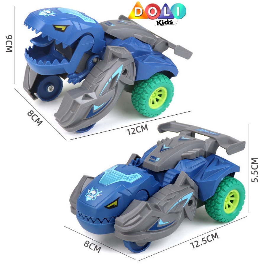 Đồ chơi trẻ em ô tô khủng long biến hình cho bé thông minh vận động