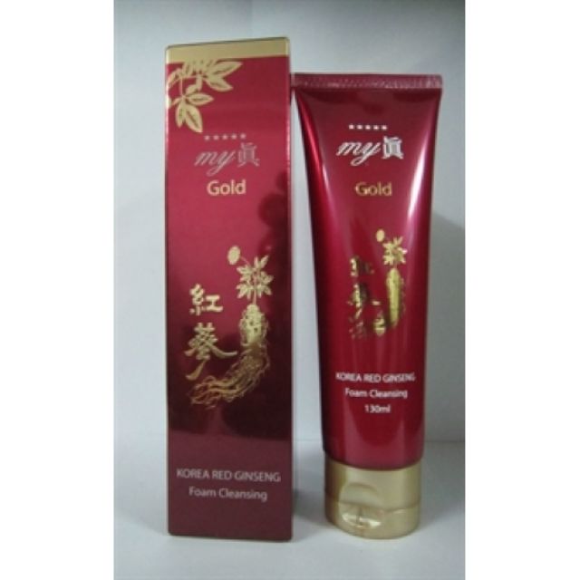 Sữa rửa mặt hồng sâm my Gold 150g