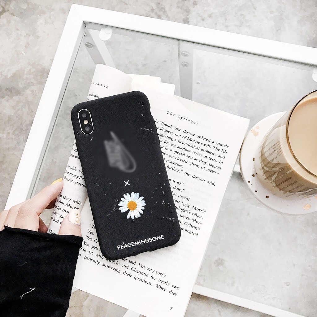 Ốp lưng iphone GD Marblle Daisy 5/5s/6/6plus/6s/6splus/7/7plus/8/8plus/x/xr/xs/11/12/pro/max/plus/promax | BigBuy360 - bigbuy360.vn