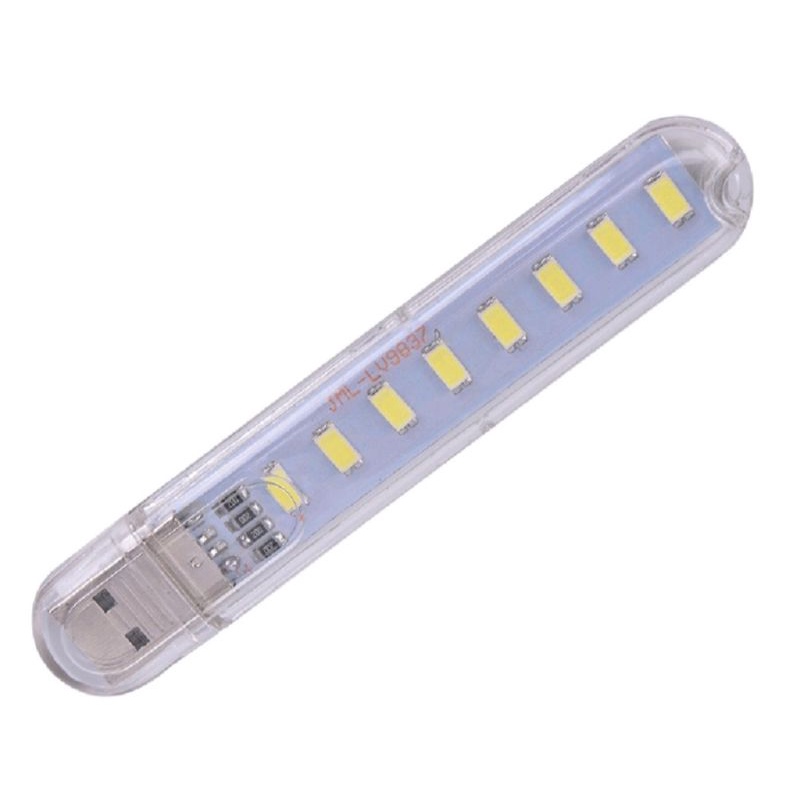 Đèn LED nguồn USB 3 bóng/8 bóng sáng tốt, tiết kiệm năng lượng