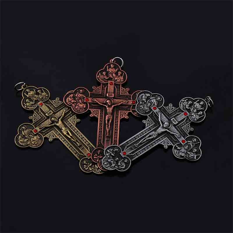 Mặt Dây Chuyền Thánh Giá St. Dây Chuyền Mặt Thánh Giá Kích Thước 120 * 90mm