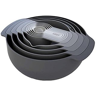 Set âu, rổ, đong joseph joseph 98468 nest 9 plus - tonal grey