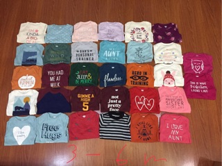 Set 4 Bodysuit Chip Dài Tay Old Navy