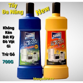 Nước Tẩy Đa Năng Sumo Mới Đa Năng 700G Kem Tẩy Cream Whith Bleach Không Kén Đồ Vật Trừ Gỗ