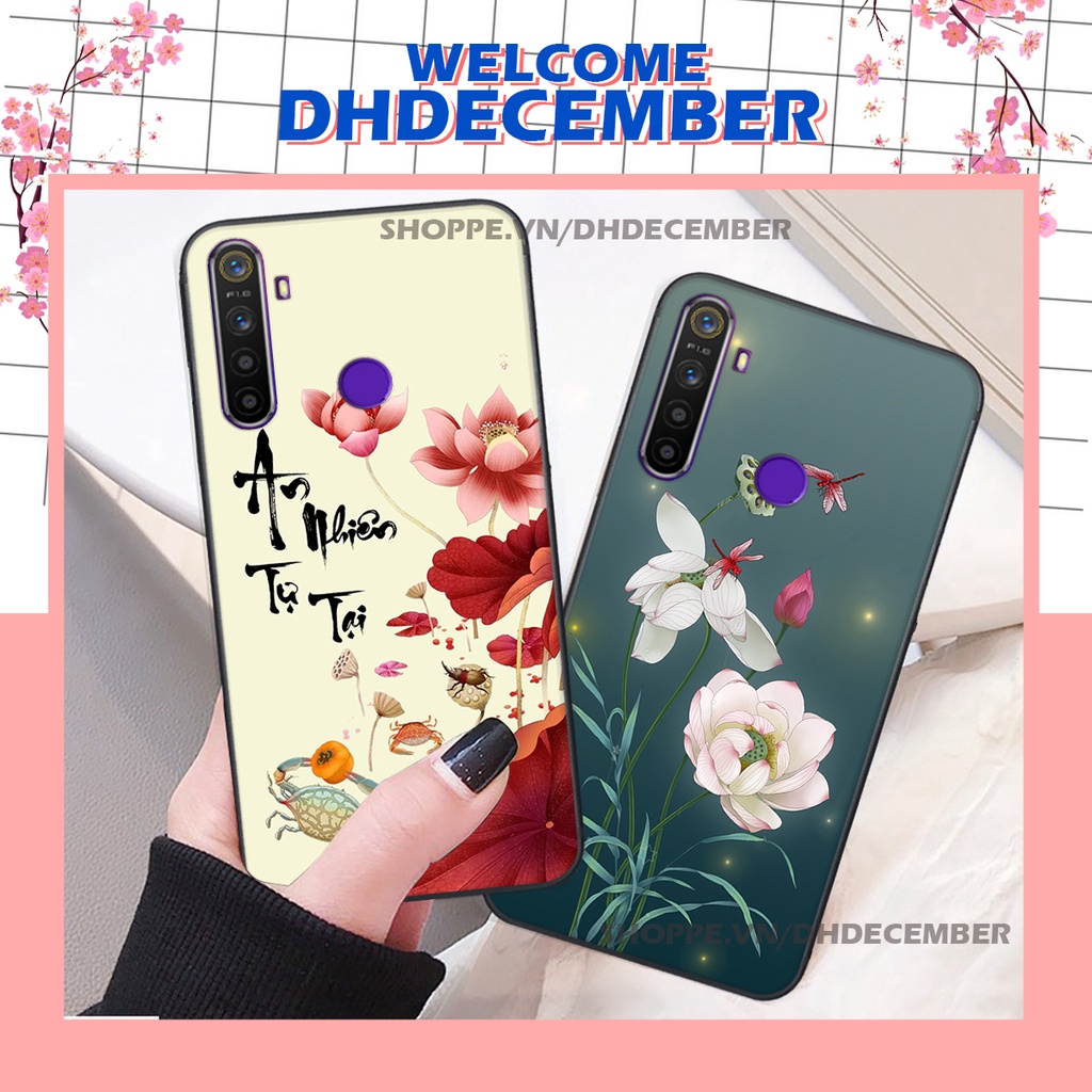 Ốp lưng Realme REALME 5 / 5i/ 5 PRO / REALME C3 in hình thư pháp tâm an vạn sự an ,mã đáo thành công SIÊU CHẤT