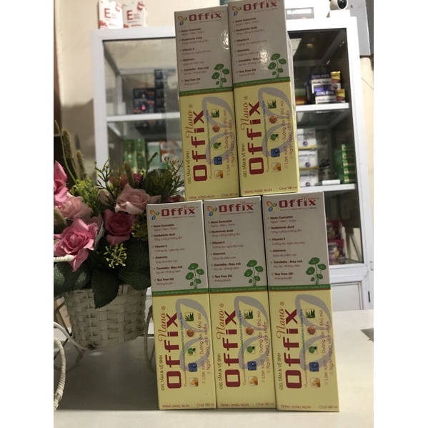 VỆ SINH PHỤ NỮ OFFIX  nano 180ml