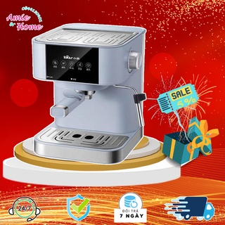   Hoả tốc+Bh18tháng+Chính hãng  Máy pha cafe Capuchino Espresso đa năng tự động Bear CF-B15V1 màu xanh  Mocha  Latte ..  