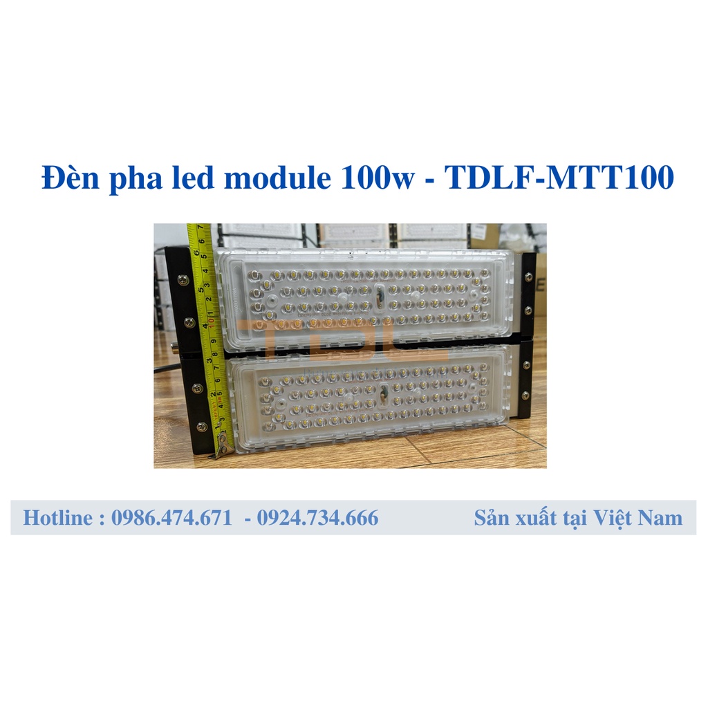 Đèn sân cầu lông 50w 100w 150w 200w 250w 300w 400w 500w 600w Đèn pha LED chống chói 100w sân thể thao -TDLF-MTT100