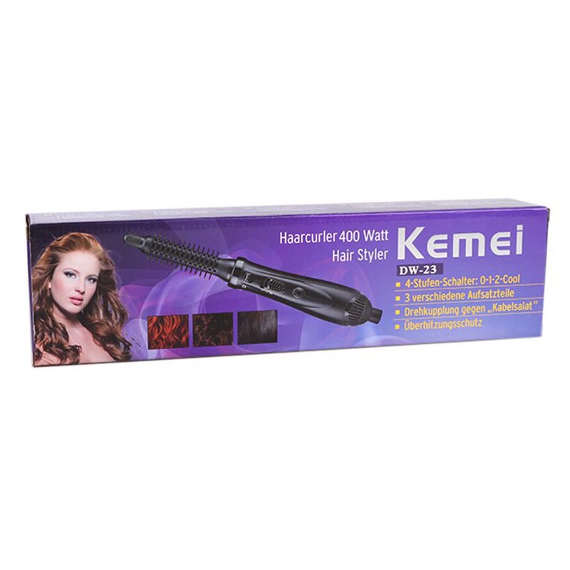 Lược Điện Sấy Kemei  DW 23