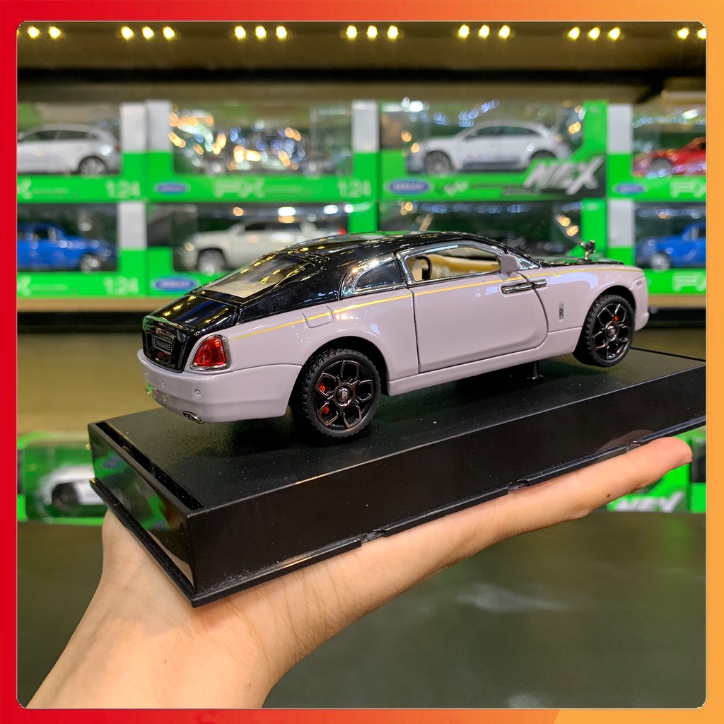 Mô hình xe Rolls Royce Wraith tỉ lệ 1:32 Double Horses