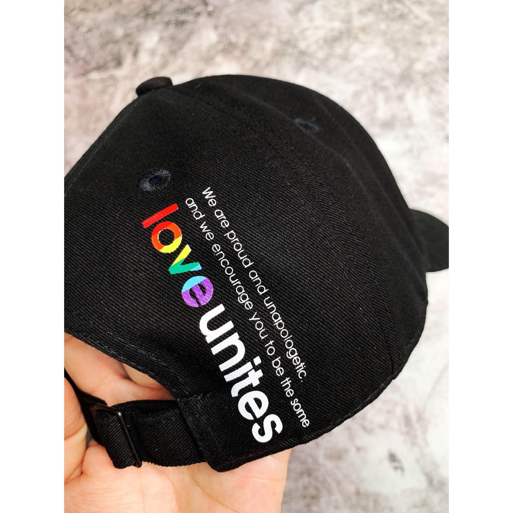 💥 [NGHIỆN TÚI GIÁ GỐC + VIDEO THẬT] Mũ / Nón Adidas Pride Baseball Cap Black - GP2594 / CAM KẾT HÀNG XUẤT DƯ XỊN 100%