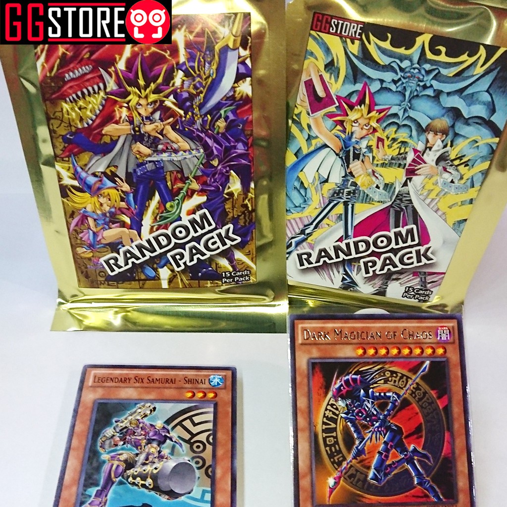 Gói 15 Thẻ Bài Yugioh Ngẫu Nhiên Chính Hãng Konami
