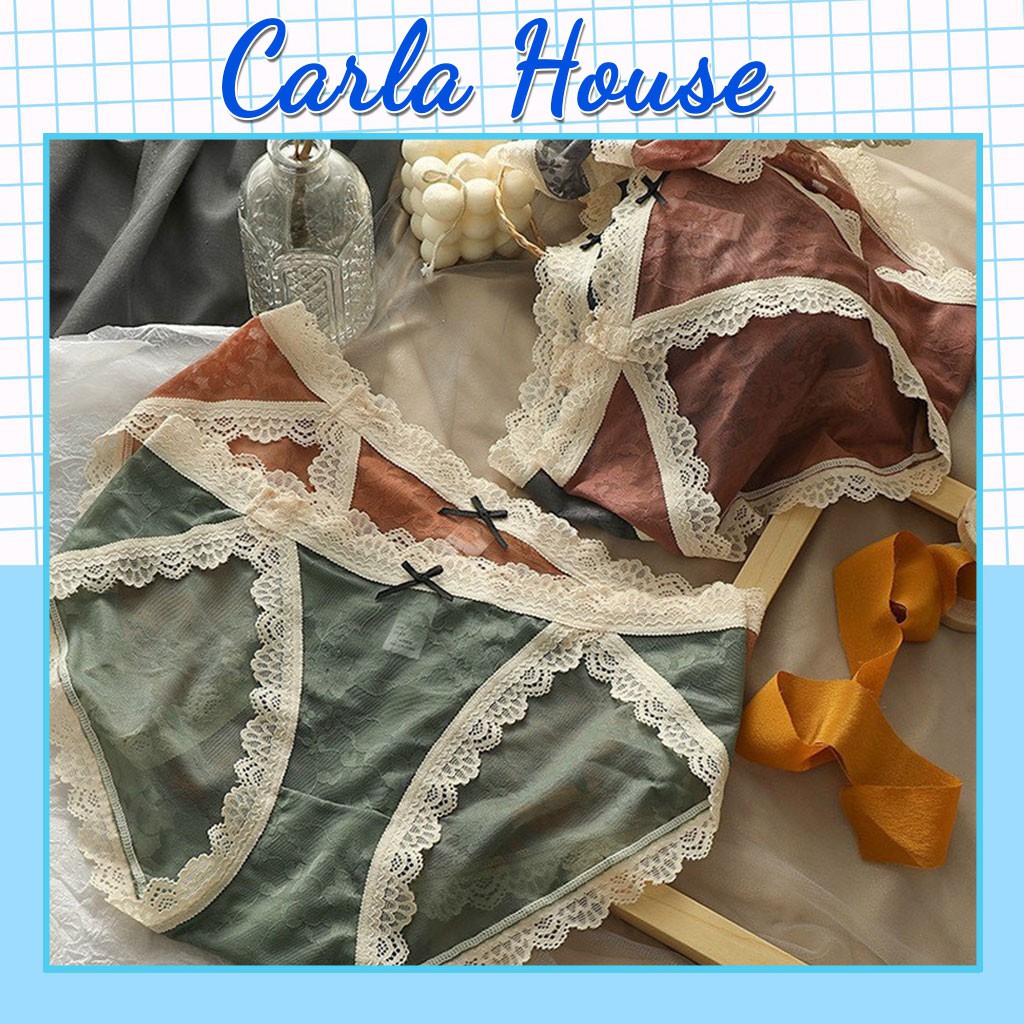 Quần lót ren CARLA xuyên thấu gợi cảm cho nữ