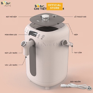 Bình đun nước nóng giữ nhiệt Bear KE-B30V1 bản Quốc Tế Dung tích 3 Lít hàng chính hãng