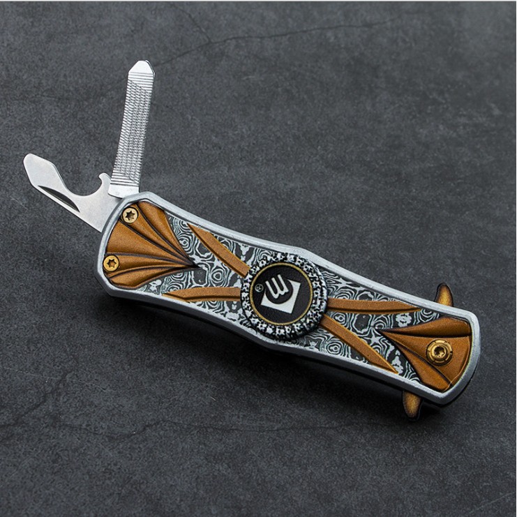 Dao Phượt Cao Cấp Tích Hợp Con Quay Spiner