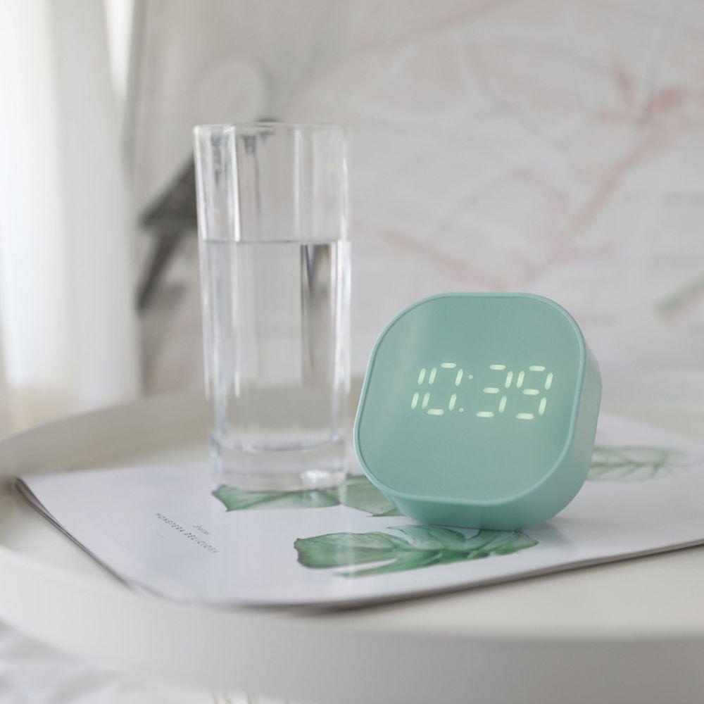 Đồng Hồ Báo Thức Điện Tử Có Đèn LED Hiển Thị Nhiệt Độ Và Lịch