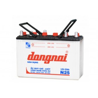 Bình ắc quy nước đồng nai N25A