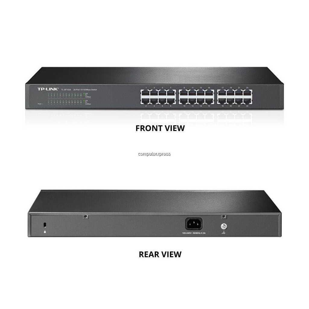 Bộ chia mạng 16 24 cổng TPLink SF1016D SF1024D - Switch lan 16 24 port TPlink 10/100 mpbs - Hàng chính hãng