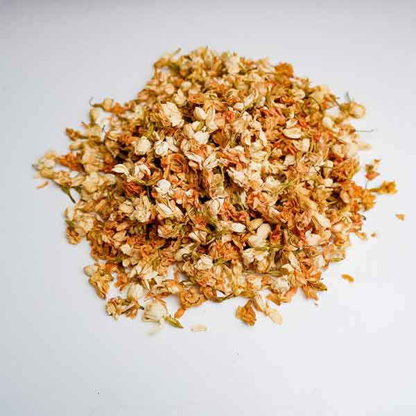 Hoa Nhài Sấy Khô - Hoa Lài Khô Nguyên Bông, Đóng gói 100gram, 300gram, 500gram