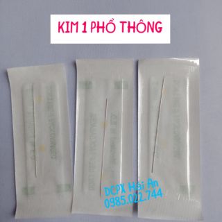Bộ 100 kim 1 phổ thông phun xăm thẩm mỹ