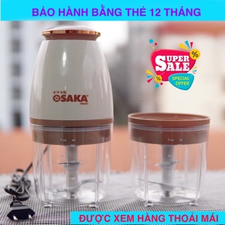 Máy Say Sinh Tố ,thịt,hoa củ quả đa năng oaska mẫu mới BH12 tháng