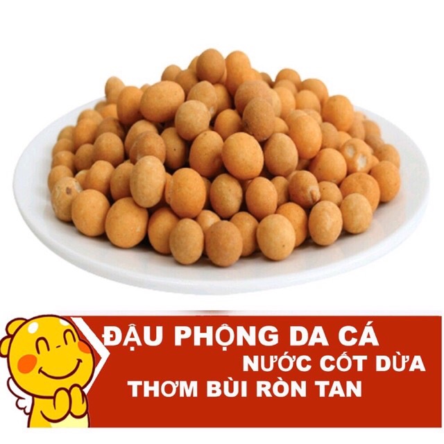 500g Đậu Phộng Da Cá Cốt Dừa Giòn Rụm, Thơm Ngon