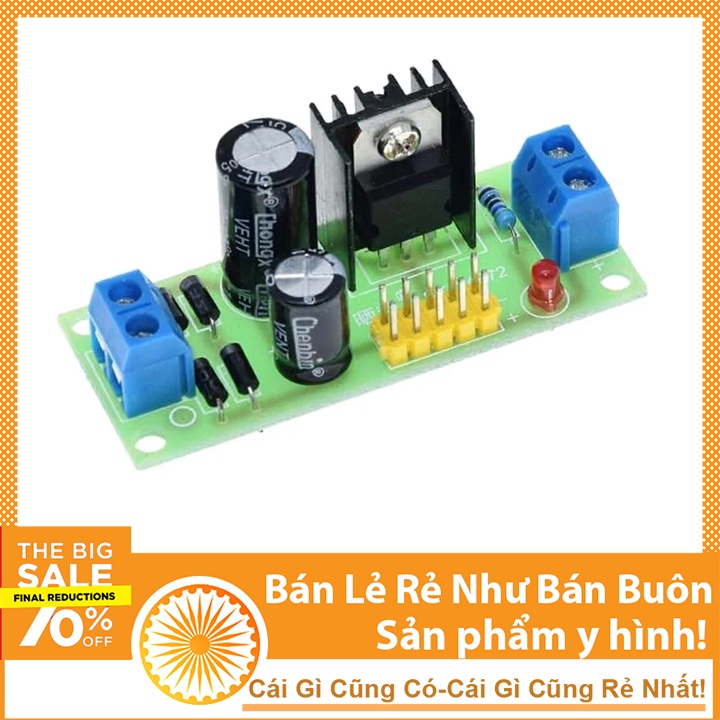 Module Nguồn LM7812 Ổn Định 12V 1.2A