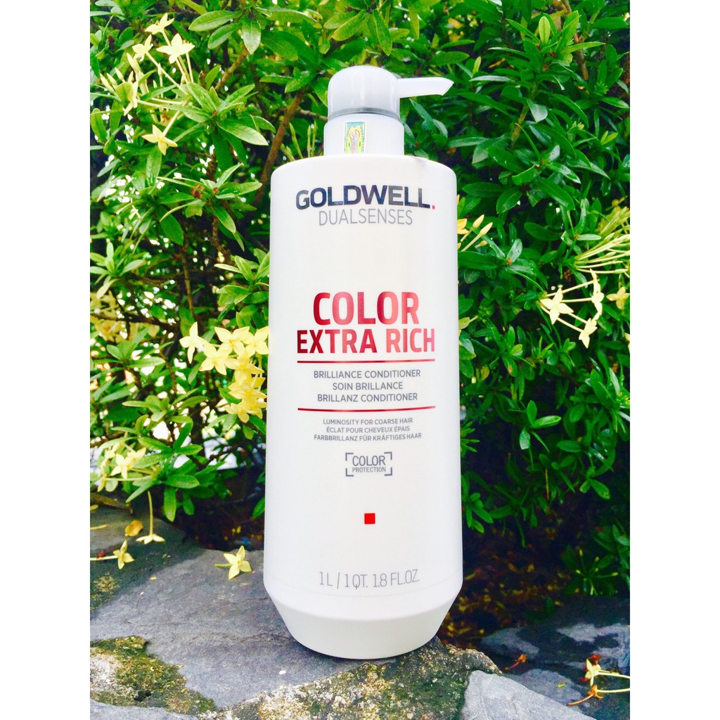 🇩🇪Goldwell🇩🇪 Dầu xả Siêu dưỡng màu GOLDWELL COLOR EXTRA RICH Conditioner 1000ml